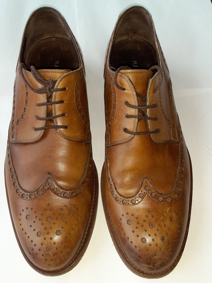 Magnanni Brown Shoes Size 8 - Picture 1 of 5